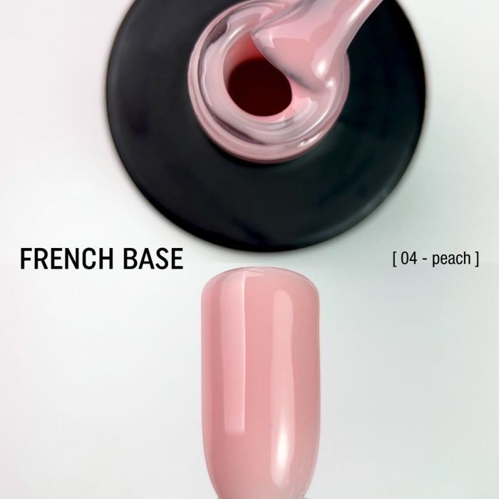Камуфлирующая база French Base 15ml  №04 - peach