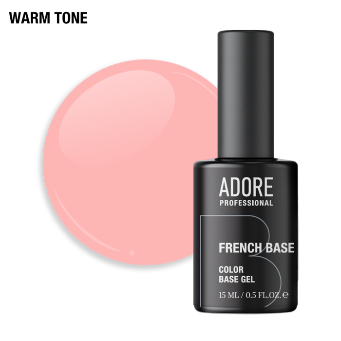 Камуфлирующая база French Base 15ml  №04 - peach