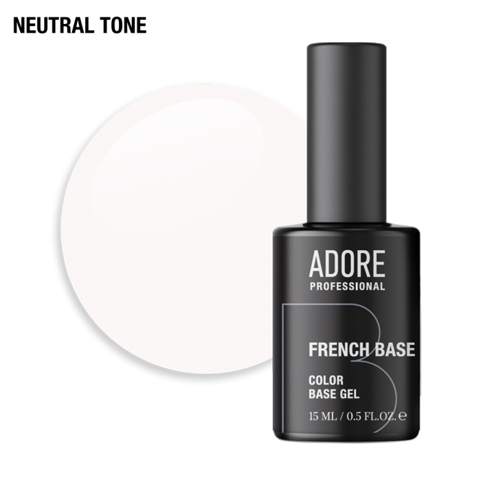 Камуфлирующая база French Base 15ml  №09 - milky