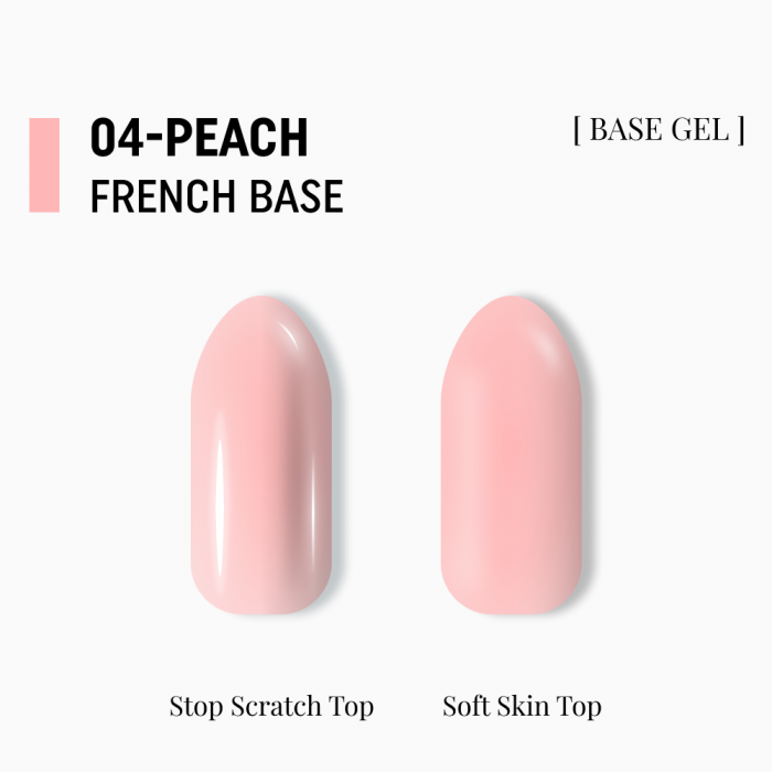 Камуфлирующая база French Base 15ml  №04 - peach