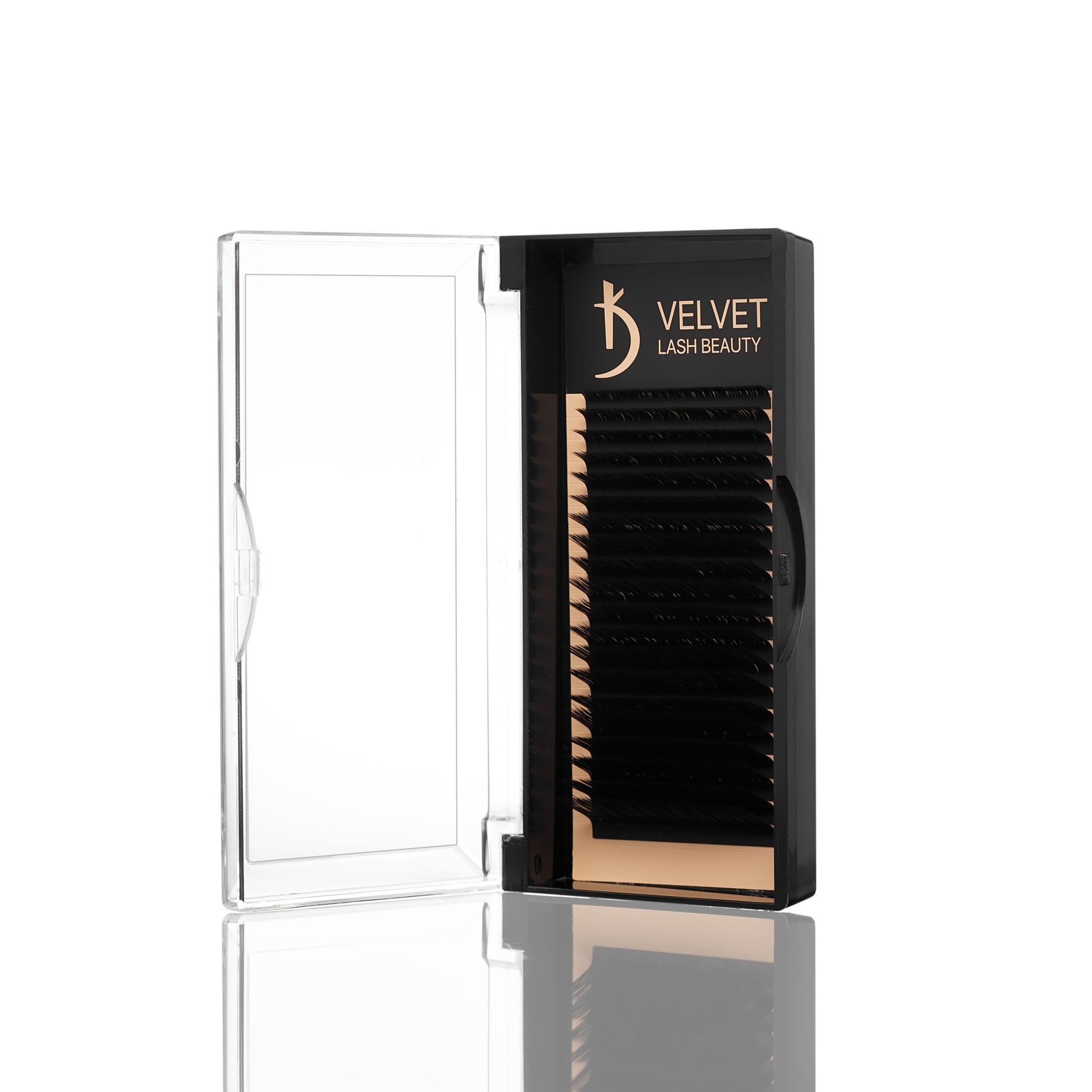 Ресницы для наращивания Velvet Lash Beauty 0.10 М Mix (20 рядов, длина 6-15)
