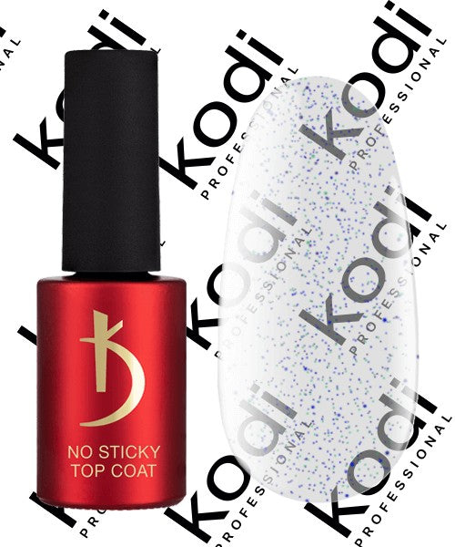 Верхнее покрытие для гель-лака без дисперсионного слоя, 7 мл - ART 09, No Sticky Top Coat Kodi professional