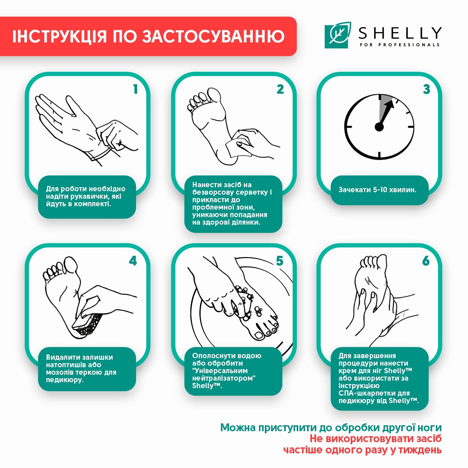Гель-кератолитика для локального применения Мягкое лезвие Shelly 100 мл
