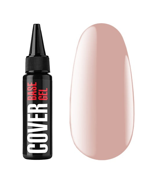 Камуфлирующее базовое покрытие с тонким носиком Cover Base Gel 12, 30 мл