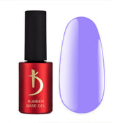 Цветное базовое покрытие Color Rubber Base Gel Jelly, Violet, 7 мл