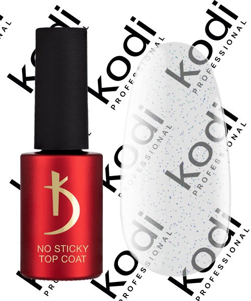 Верхнее покрытие для гель-лака без дисперсионного слоя, 7 мл - ART 10, No Sticky Top Coat Kodi professional