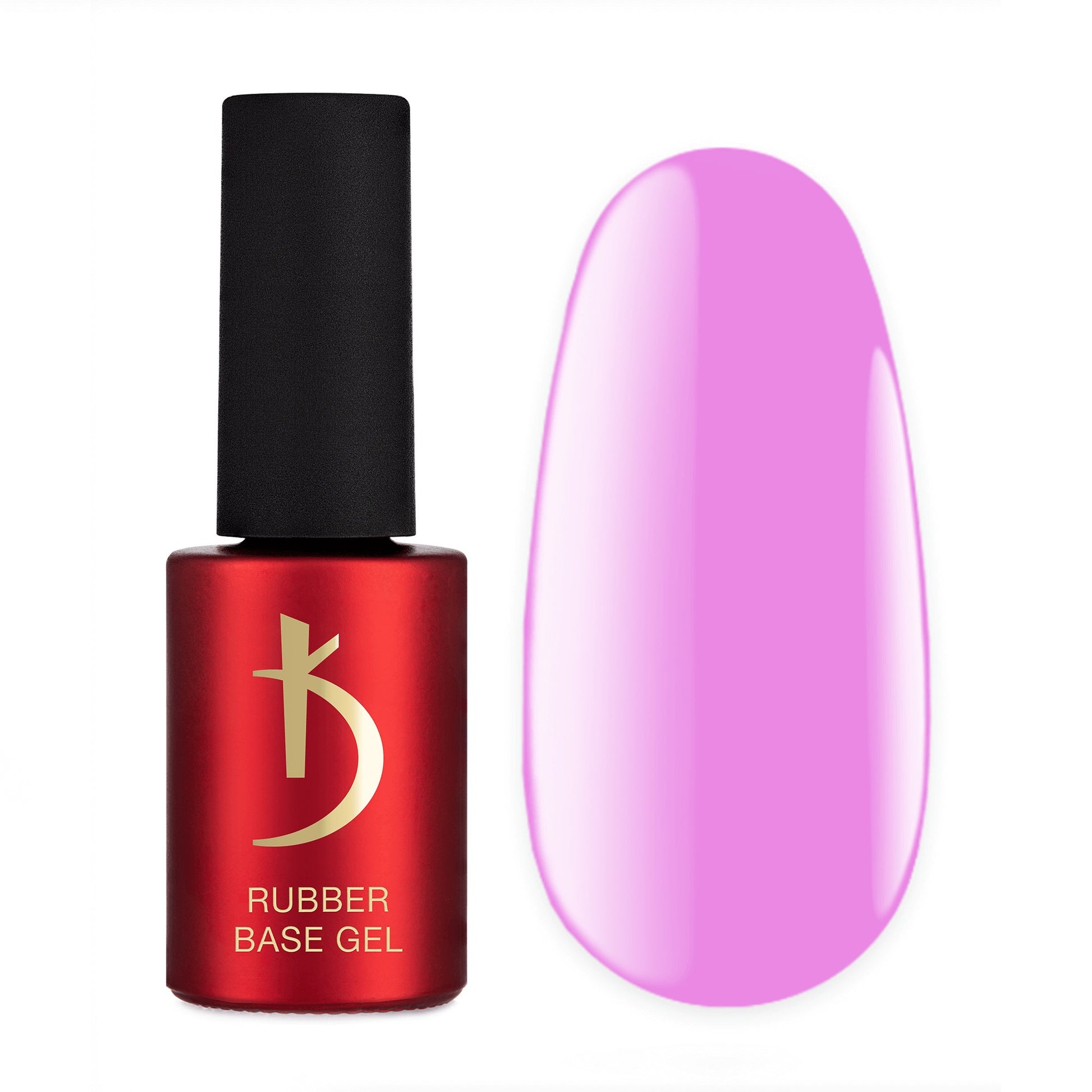 Цветное базовое покрытие Color Rubber Base Gel Jelly, Rosy, 7 мл