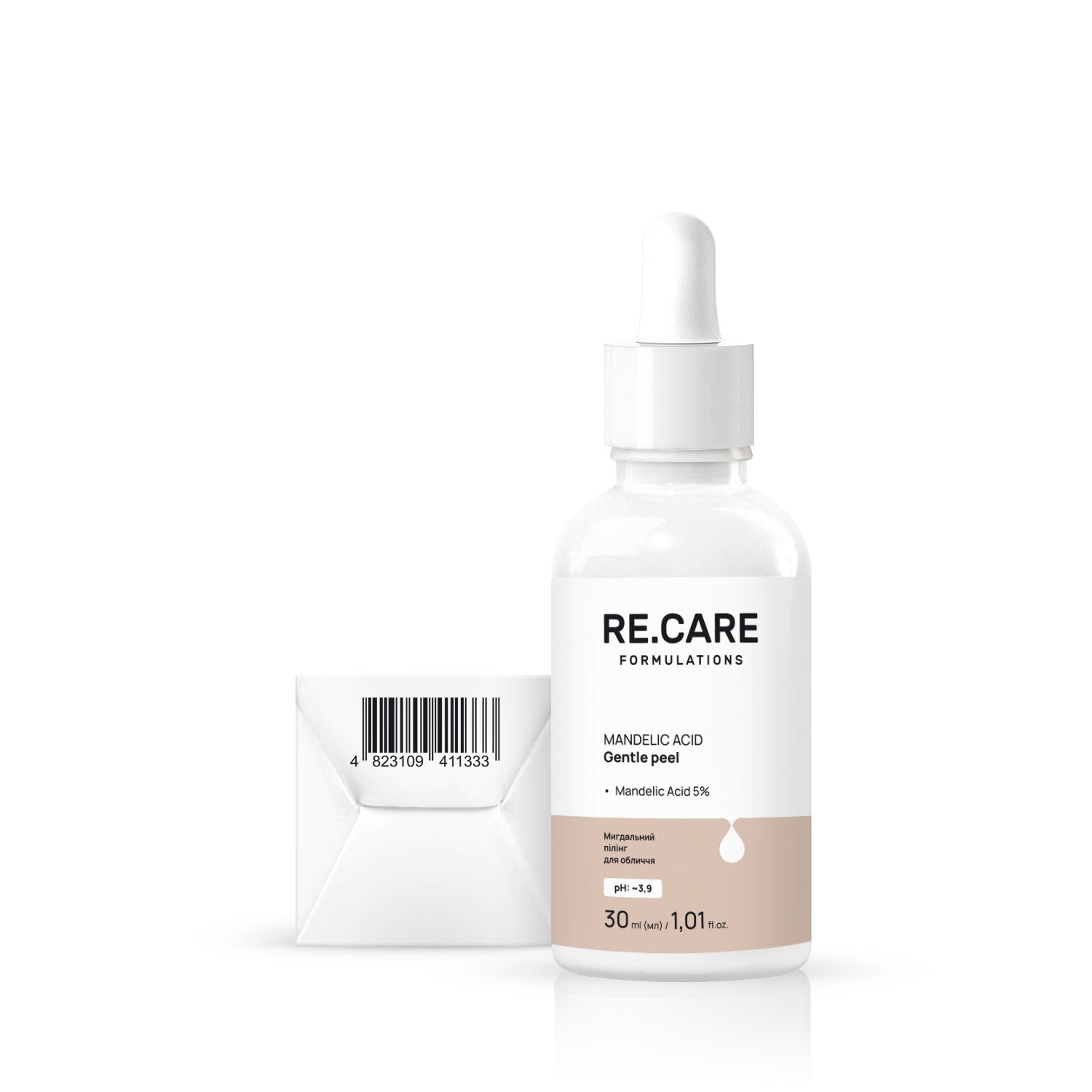 Миндальный пилинг Mandelic Acid Gentle peel RECARE 30 мл
