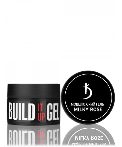 Моделирующий гель Build It Up Gel Milky Rose, 25 мл