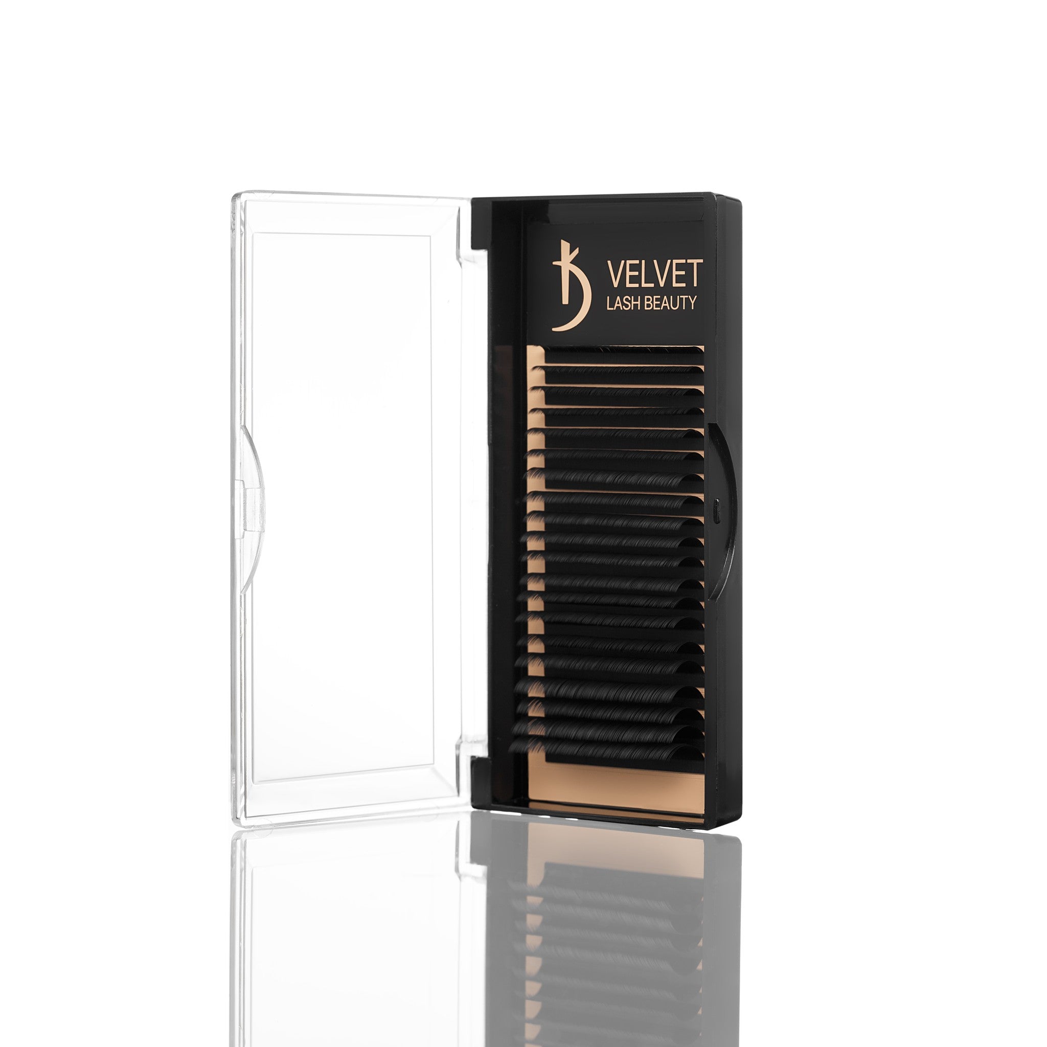 Ресницы для наращивания Velvet Lash Beauty 0.7 LС 