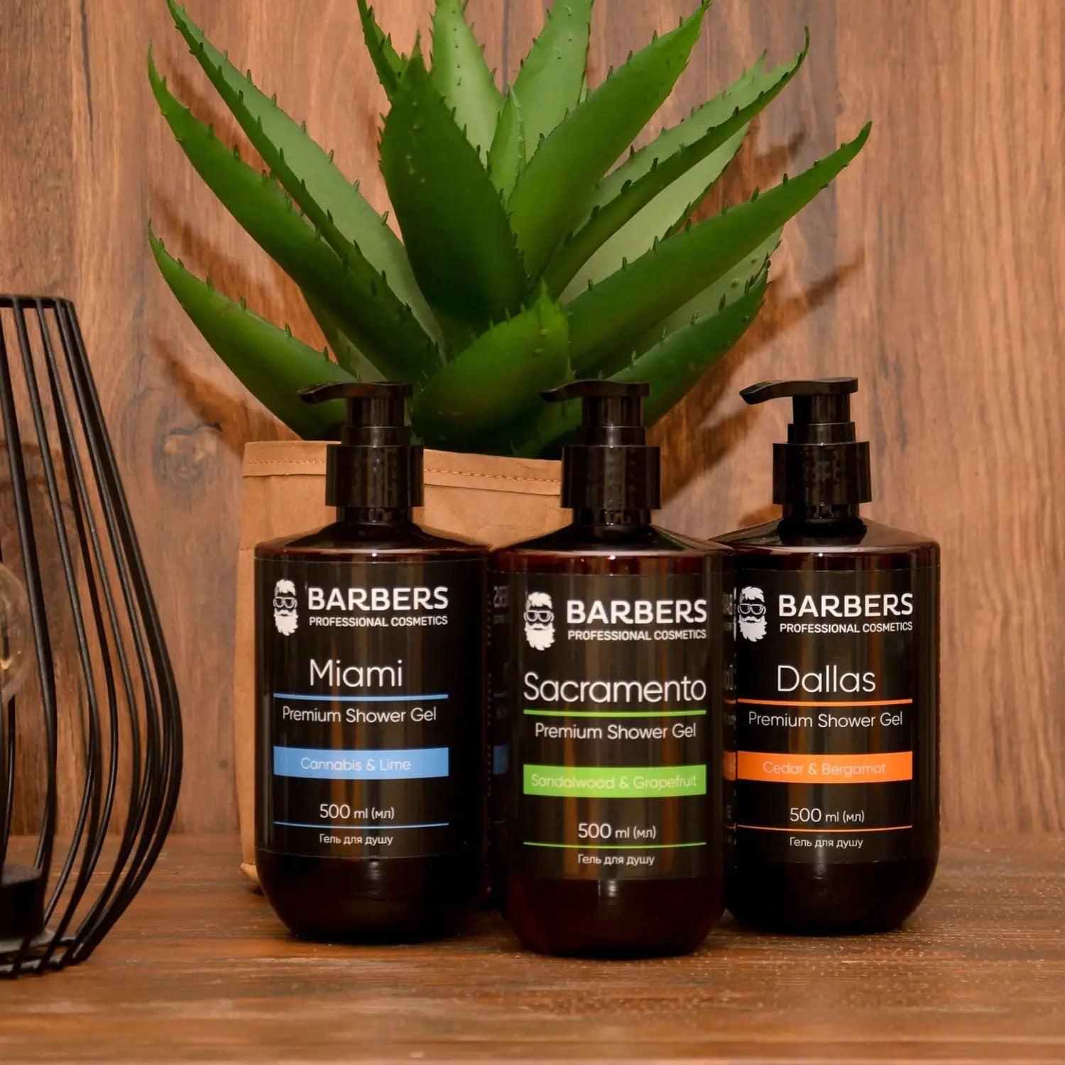 Гель для душа Barbers Dallas 500 мл