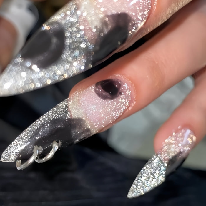 Светоотражающий топ FLASHLIGHT TOP 8ml  №01 - silver