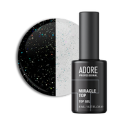 Топ с блестками MIRACLE TOP 8ml  №01 - golographic glitter