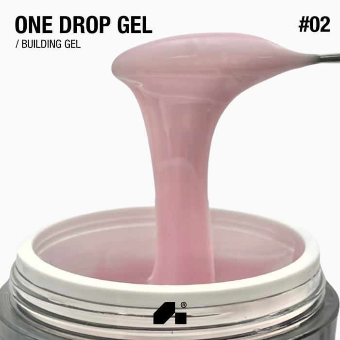 Густой гель для наращивания ногтей one Drop Gel 02
