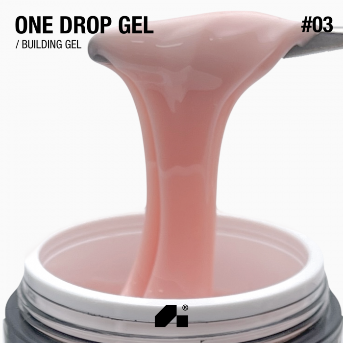Густой гель для наращивания ногтей one Drop Gel 30g  №03
