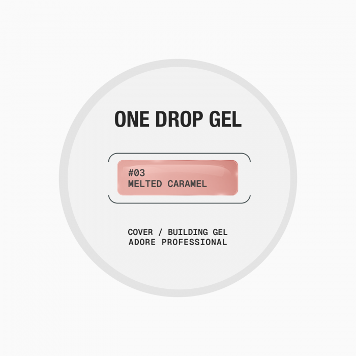 Густой гель для наращивания ногтей one Drop Gel 30g  №03